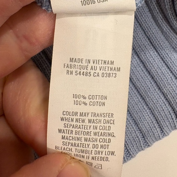 AERIE - Down-To-Earth Henley Hoodie - Light Blue - Picture 6 of 7